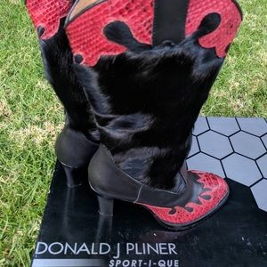 NIB Western Couture Collection Angela Pony Boots